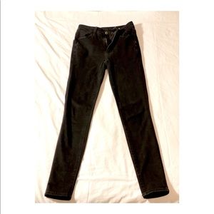 High Waist Black Skinny Jeans